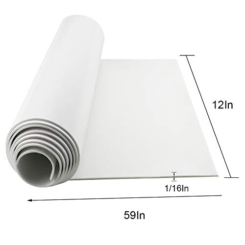 Image of DGSL Foam Insulation Neoprene Sheets with Adhesive, 12''W x 59''L x 1 /16''T