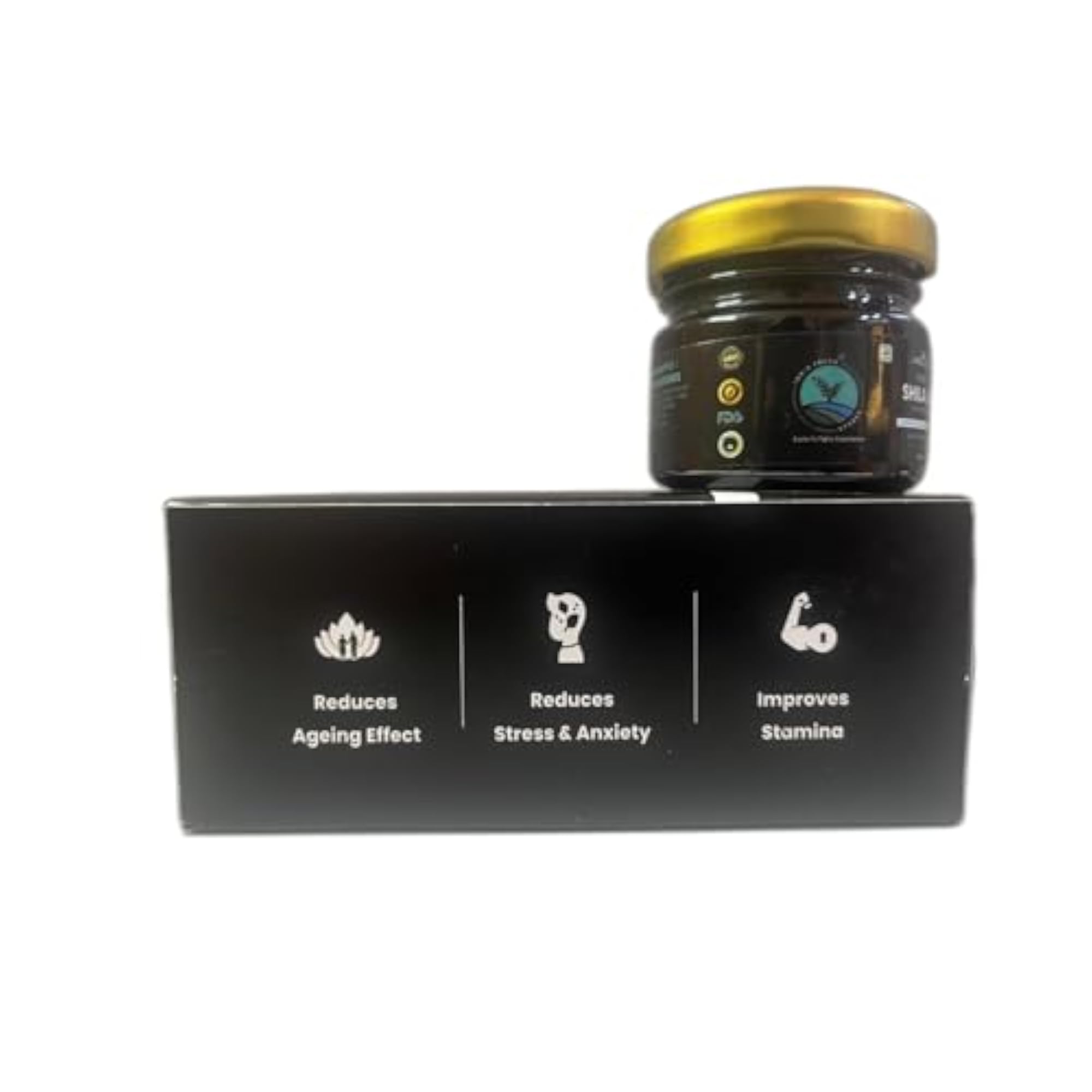 Fresh Stores Himalayan Shilajit/Shilajeet Resin, 15g