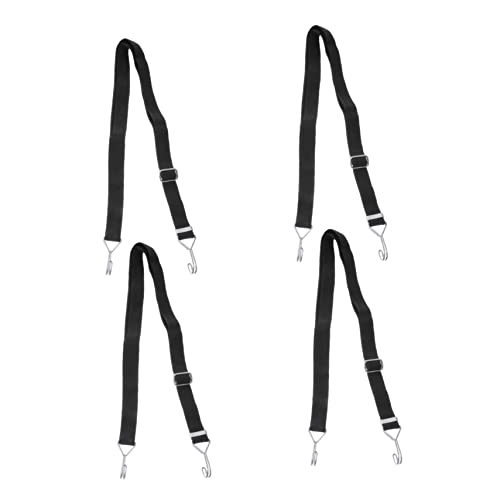 NAMOARLY 4pcs Luggage Rope Straps Cargo Binding Belt for Heavy Duty Elastic Straps