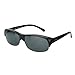 Duco Semi Rimless Sunglasses For Prescription Eyewear Polarized Sunglasses 8953T(Black Frame Gray Lens,lens Height 36mm )