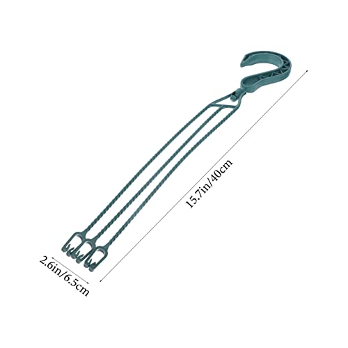 Kisangel 13450167199096 5Pcs Hanging Basin Basin Hook Swivel Plant Hanger Wall Mounted Clothes Rack Hanging Chains For Plants Plant Pot Chain Hanger Rotating Stand Plastic Orchid Lantern Chain To Rotate thumb #6