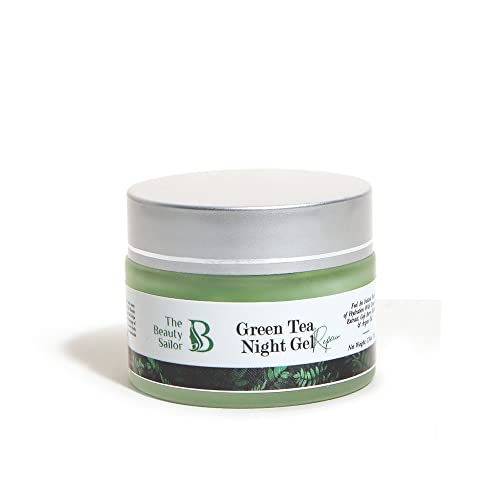 The Beauty Sailor – Green Tea Night Gel for Men & Women with Glycolic Acid | Helps to Repair Open Pore, Dark Spot & Dullness | 50gm The Beauty Sailor – Green Tea Night Gel for Men & Women with Glycolic Acid | Helps to Repair Open Pore, Dark Spot & Dullness | 50gm