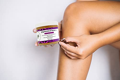Pigmented Beauty - African Black Soap Brightening Sugar Scrub For Face And Body With Lavender And Lemon Essential Oils 450G #TOP2