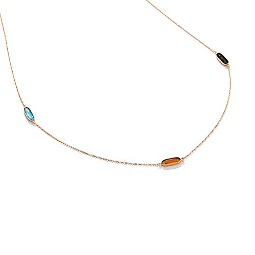 Catena Decorativa per Maglioni a collote Donne squisite La Collana di Accessori impilabili