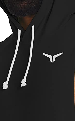 Men's Icon Cut Off Workout Hoodies Gym Muscle Tank Shirts Sleeveless Training Hoodies4