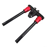 Getdoublerich Para Kugoo Scooter eléctrico Manillar plegable T-Bar Scooter Accesorios Scooter eléctrico T-Bar Kit completo (rojo)