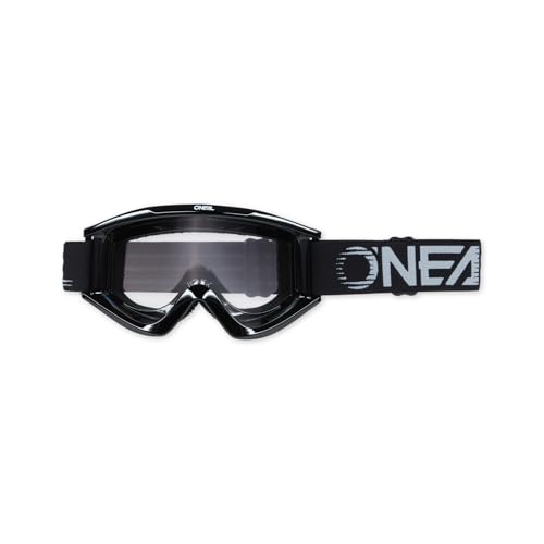 O'NEAL Occhiali da motocross Occhiali da ciclismo Uomo Donna B-Zero Goggle I MX MTB DH FR I Occhiali da moto Protezione UV 100% I Lenti resistenti agli urti e ai graffi I Taglia unica (Nero)