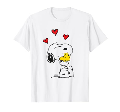 Photo de Peanuts - Snoopy Je Te tiens Fort, Rouge T-Shirt