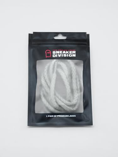 Image of The Souled Store Sneaker Division: Signature Laces : Reflective Cloud | 132 cm Flat Shoe Laces (1 Pair), 100% Polyester Shoe Laces