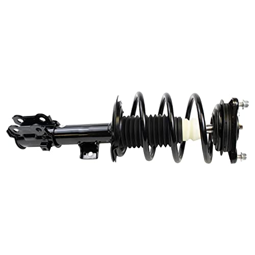 Image of TRQ Front Strut & Coil Spring Assembly Set Driver & Passenger Sides Compatible with 14-18 Kia Forte 14-16 Forte Koup Forte5 | For 14-18 Kia Forte 14-18 Forte5 14-16 Koup