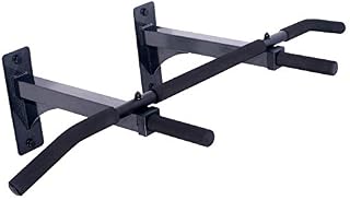 Ultimate Body Press Wall Mount Pull Up Bar with 4 Grip Positions