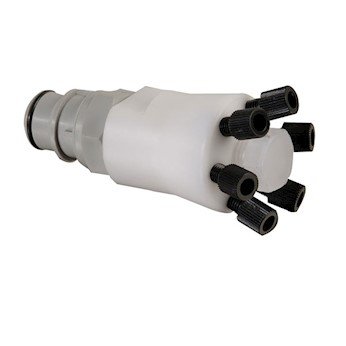 Justrite 28178 HPLC Poly Manifold w/Polypropylene Quick Disconnect