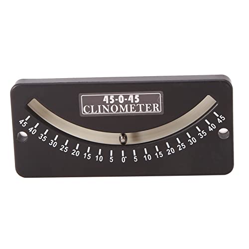Inclinómetro Mini Transportador Protractor 45-0-45 miniatura 3