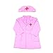 Weedon Unisex Kids Doctor Doctor en Medicina Disfraz Doctor Smock Bata de Laboratorio Juego de rol Juguetes Regalos niña niño Disfraz de Carnaval 3-4 años, Ropa y Sombrero