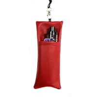 Etui vapoteuse cigarette lectronique en simili cuir avec cordon tour de cou  (Argent) : Amazon.fr: Mode