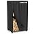 AKEfit 17IN Firewood Log Rack Cover, Waterproof Covers for firewood, Heavy Duty 600D Oxford Outdoor Firewood Storage Cover, Outdoor Log Holder Cover (Log Rack not Included)