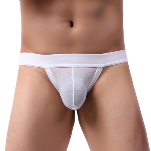 Summer Code Men's Sexy Bulge Pouch Thong Low Rise Y-Back Soft Stretch Underwear for Men3