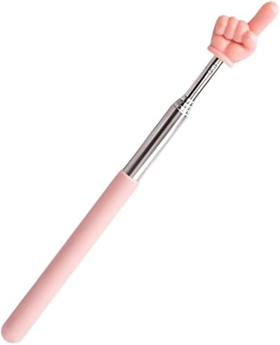 Miniatura 2 de Portable Telescopic Teachers Pointer Pen Mini Extendable Hand Pointer Finger Colorful Design Retractable Whiteboard Pointer Stick for Classroom Kids