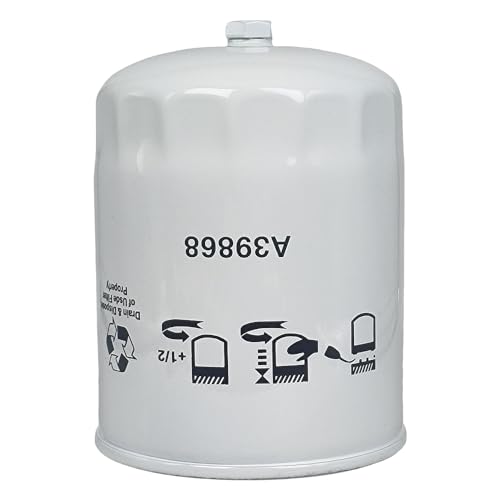 XYZIL Fuel Filter Water Separator A39868 Compatible with Case IH 455B 470 480B 480C 480D 540 580C 580D 580B 580CK 584C 584D 585C 585D 586C 586D 1740 1835 1835B 1845 1845B Spin-On FF224 P550868 33381 by XYZIL - Used condition - Image 5