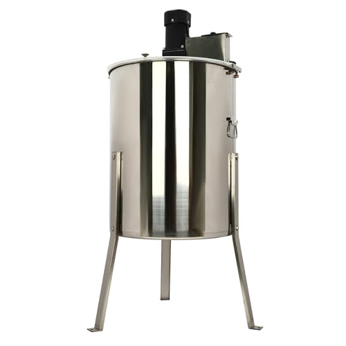 Extractor de miel eléctrico de acero inoxidable, herramienta apícola para una recolección de miel eficiente, centrifugadora profesional para granjas apícolas.