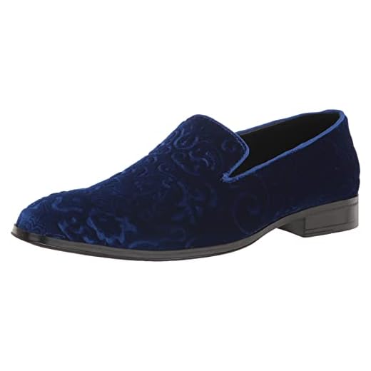 STACY ADAMS Men's, Saunders Loafer Royal 7 M