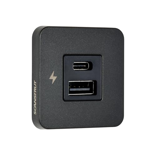 Tuile de charge rapide ROKK Tile chargeur USB étanche 10W 12V