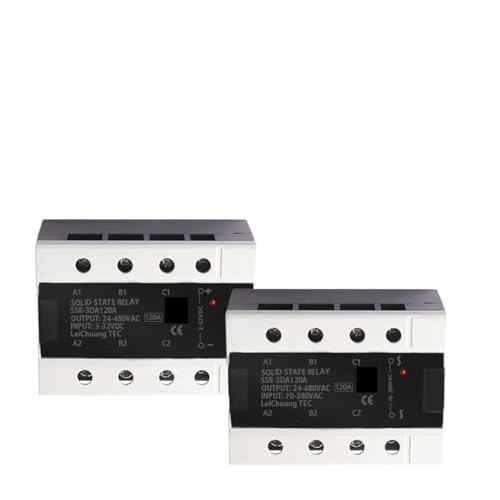 Relais à semi-conducteurs triphasé 40A pour automatiser un chauffage d'atelier