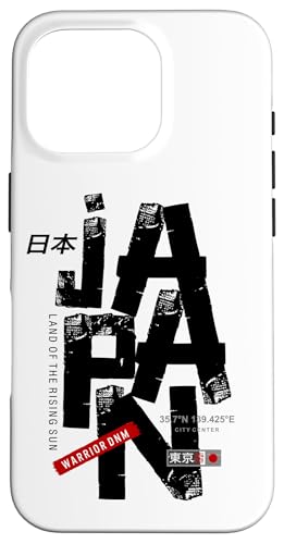 I Love Japan, Retro Vintage Japan Illustration Fashion �X�}�z�P�[�X iPhone 16 Pro �p
