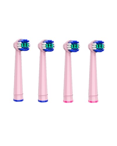 YTEATH PRO Cepillos para cepillo de dientes eléctrico para Y06W, paquete de 4 unidades, cabezales de cepillo de dientes eléctrico, rosa