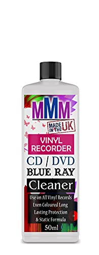 Limpiador profesional de vinil para CD y DVD de limpieza de líquido SPRAY de entrega rápida (tapa de 50 ml)