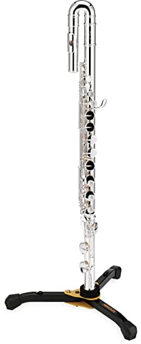 Hercules DS562BB Alto Flute Stand with Bag, Black - Image 2