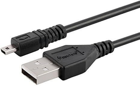 Replacement USB Cable Charging and Data Transfer for Sony Cyber-Shot DSC-W320 DSC-W530 DSC-W520 DSC-W510 DSC-TF1, DSC-W710, DSC-W730, DSC-W800, DSC-W810, DSC-W830 Digital Camera