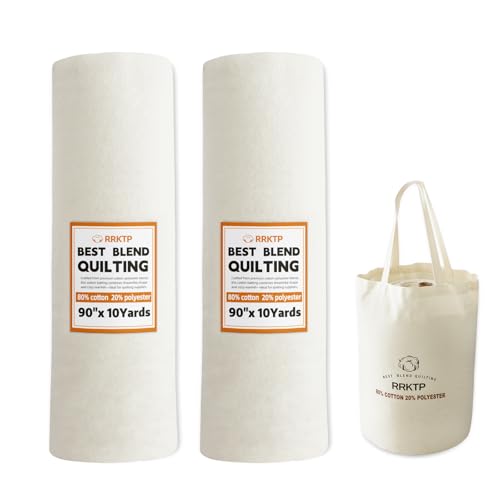 RRKTP Cotton Quilt Batting 90x20 Yard