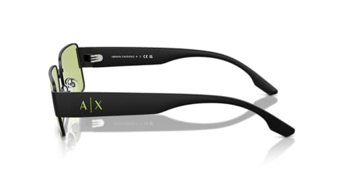 Image of Armani Exchange mens Ax2052s Rectangular Sunglasses