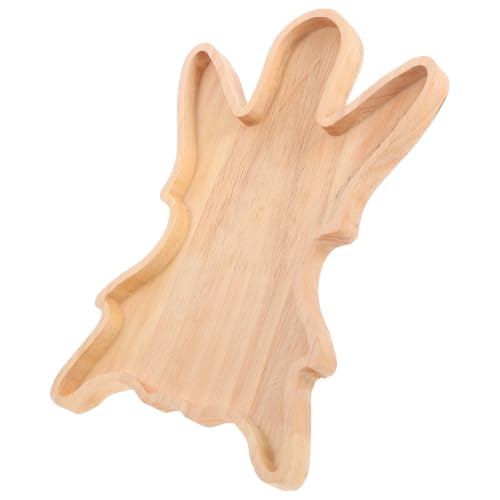 Bandeja de madera fantasma para postres que evita vajillas aburridas 2