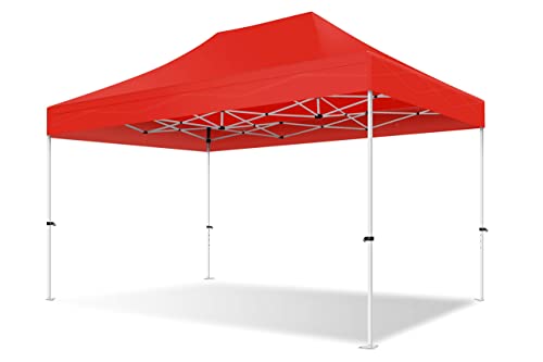 Actiexpress, Tente Pliante Barnum Pliant Tonnelle imperméable 3X3/3x4,5/3x6 Structure en Acier 32mm Toit 380g/m² 100% étanche tonnelle de Jardin Gazebo Robuste Facile à Installer Classement feu M2