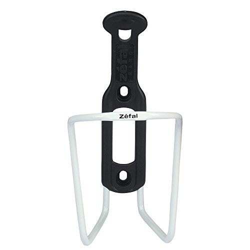 Zefal-Aluplast-Porte-velo-Aluminium-7-Couleurs-Unisex-Adult-Blanc-Universel-pour-bidon-de-Cyclisme-de-diametre-75-mm