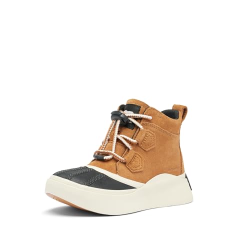 Sorel Out N About 4 Classic WP, Botas de moda, Unisex niños, Taffy Black, 32 EU