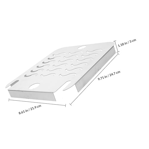 Pantalla de reemplazo para freidora Homoyoyo, filtro de crumb de acero inoxidable grueso, colador de aceite para accesorios de freidora eléctrica, suministros para cocina miniatura 2