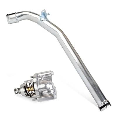 MITZONE Coolant Thermostat Housing Assembly compatible with 2017-2023 Buick Cadillac Chevy GMC Vehicles - LaCrosse Regal XT5 XT6 Blazer Acadia 3.6L Replace