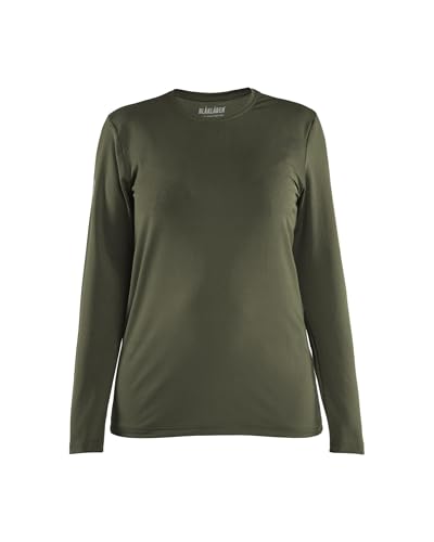 Camiseta de mujer verde bosque XXL ideal para trabajos exteriores de jardinería