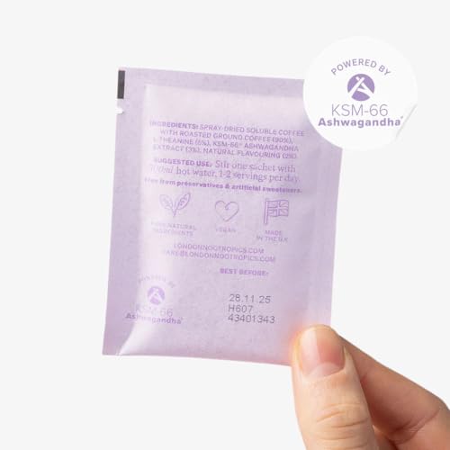 London Nootropics - Zen - Adaptogenic Mushroom Coffee with Ashwagandha & L-theanine - 12 Sachets