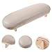HONMEET Wooden Manicure Hand Pads Nail Art Armrest Pillow Hand Rest Stand Elbow Rest Comfortable for All Nail Techs