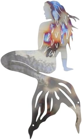 Amazon.com: Hobby Lobby Nautical Blue Mermaid Metal Wall Home Decor