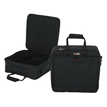 Padded Mixer or Equipment Bag with Rugged Nylon Exterior 10mm Dual Layer Padded Protection and Protective Tricot lined interior prevents scratches External storage pockets, with cord management, for cables, small accessories and power supplies Remova...