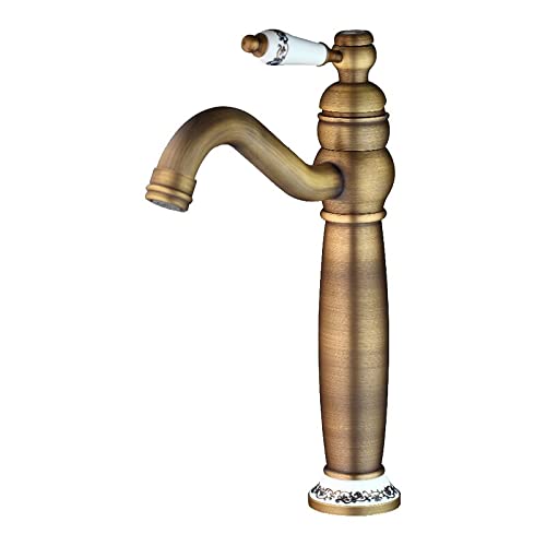 Mitigeur de lavabo cascade en laiton pour éviter les éclaboussures
