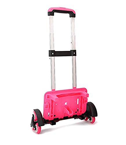 Backpack Hand Truck YUB Wheeled Cart Trolley Hand Aluminium Alloy Folding Trolley Cart for Schoolbag - Thumbnail 2