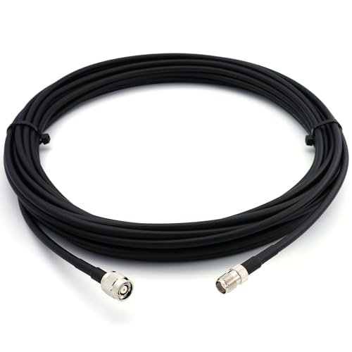 Câble coaxial RP-TNC 10m pour connecter l'antenne extérieure du routeur - 2