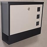 Fácil instalación: el paquete de buzón de LTLZL incluye anclajes, tornillos de montaje e instrucciones detalladas para una instalación conveniente.
