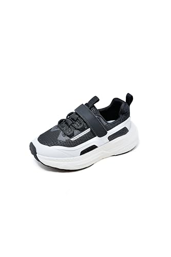 Kids Unisex Fashion Sport Sneakers, Spruce Seamless Hot-Trimming On Mesh Upper, EVA SBS-Blend Sole, Hook & Loop Fastener/Quick Lace Dial Closure Available